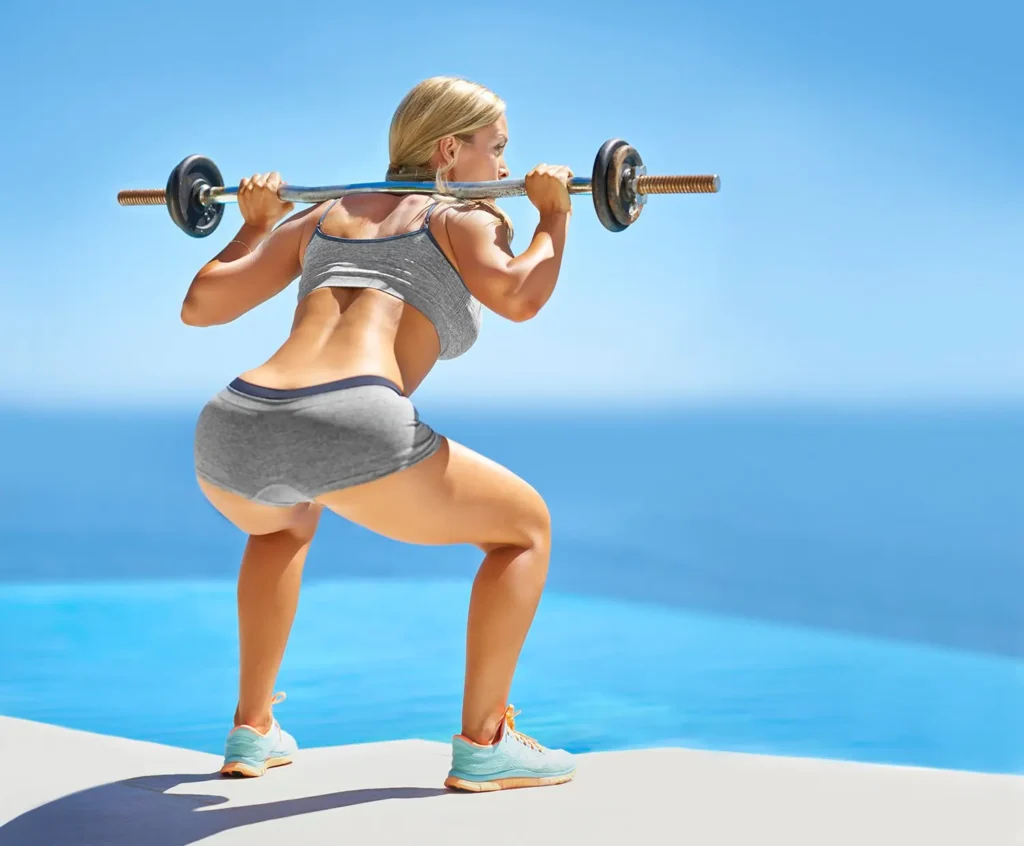 A person lifting dumbbells, focusing on arm muscles Basingstoke 